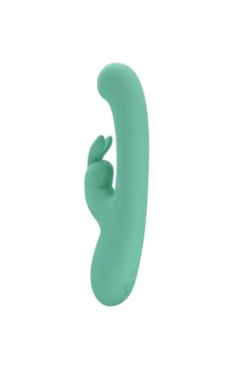 Rechargeable Rabbit Vibrator with Curved Shaft for G-Spot | Complete Sensual Experience
