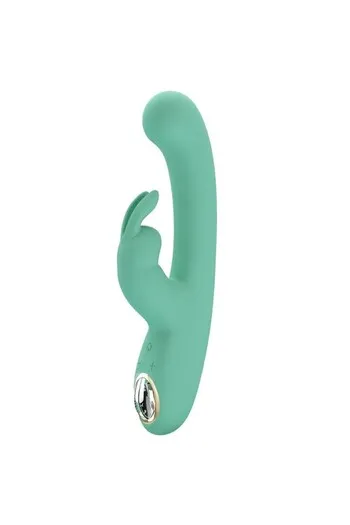 Rechargeable Rabbit Vibrator with Curved Shaft for G-Spot | Complete Sensual Experience