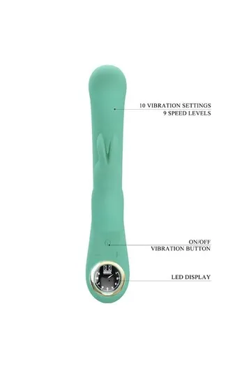 Rechargeable Rabbit Vibrator with Curved Shaft for G-Spot | Complete Sensual Experience