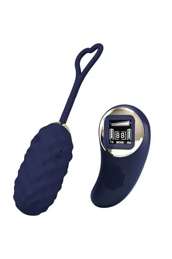 Uovo Vibro con Telecomando Wireless - 10 Funzioni di Vibrazione per Piacere Intimo