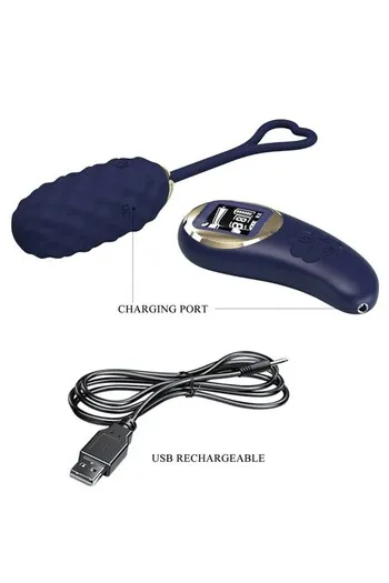 Uovo Vibro con Telecomando Wireless - 10 Funzioni di Vibrazione per Piacere Intimo