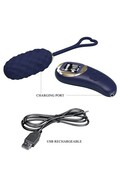 Uovo Vibro con Telecomando Wireless - 10 Funzioni di Vibrazione per Piacere Intimo