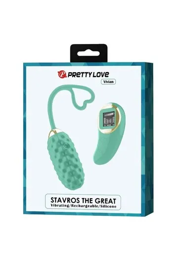 Remote Control Vibrating Egg - 10 Vibration Patterns for Intimate Pleasure