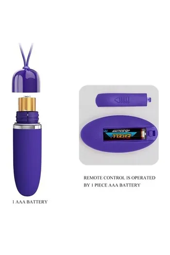 Mini Balla Vibratoria con Telecomando - 12 Funzioni di Vibrazione | Giocattolo Intimo