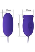 Uovo Vibratorio con Funzione Leccata: 12 Vibrazioni + 3 Stimolazioni Orali