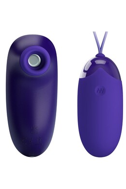 Rechargeable Vibrating Egg with Tapping Stimulation - Pretty Love