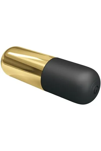Golden Vibrating Egg with 12 Functions - Rechargeable Massager for Stimulation