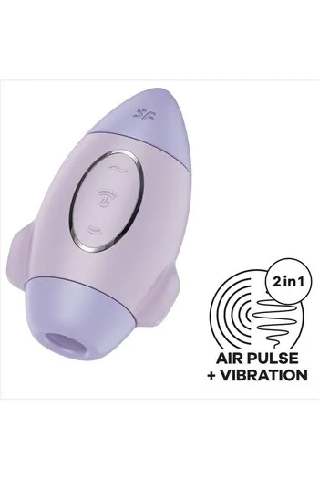 Satisfyer Mission Control: Vibratore Air Pulse per Principianti | Stimolazione Clitoridea