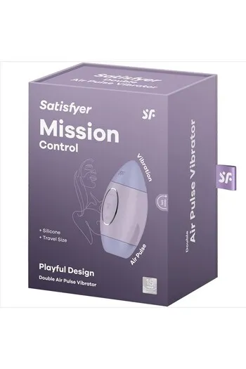 Satisfyer Mission Control: Air Pulse Vibrator for Beginners | Clitoral Stimulation