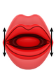 Mouth-shaped stimulator with 20 pleasure modes