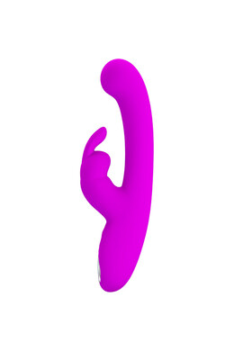Curved Rabbit Vibrator for G-Spot and Clitoral Stimulation - Intense Pleasure