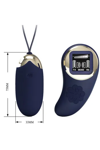 Uovo Vibro con Telecomando - 10 Modalità di Vibrazione Potenti | Giocattolo Intimo