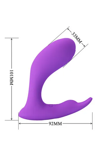 Portable Massager with Remote Control - Deep Vibrations and Intense Pulsations