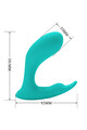 Portable Massager with Remote Control - Deep Vibrations and Intense Pulsations