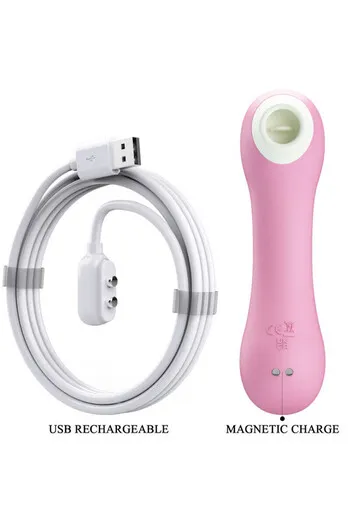 ROMANCE Stimolatore Clitorideo con 7 Modalità di Suzione - Giocattolo Sessuale Silenzioso