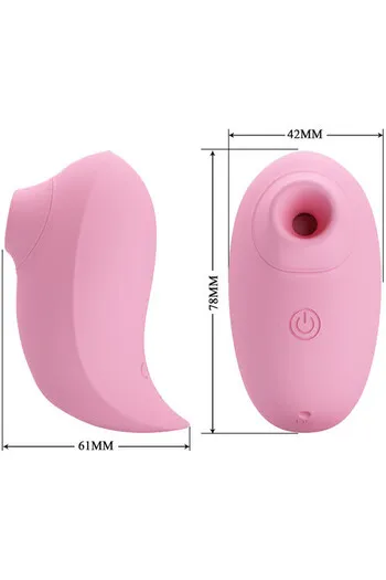 Stimolatore Clitorideo ROMANCE - 7 Modalità di Pulsazione, Ricarica USB, Impermeabile