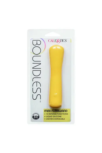 Boundless Mini FlexiWand - Flexible Mini Massager with 10 Intense Functions