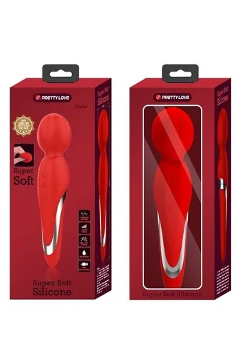 Super Soft Silicone Massager - 7 Vibration Functions, 5 Intensity Levels | Pretty Love