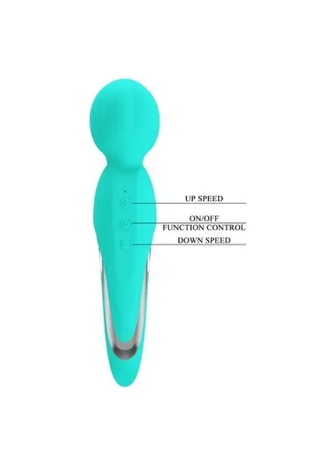 Super Soft Silicone Massager - 7 Vibration Functions, 5 Intensity Levels | Pretty Love