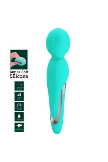 Super Soft Silicone Massager - 7 Vibration Functions, 5 Intensity Levels | Pretty Love
