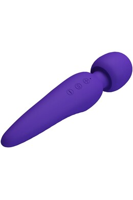 Sauve Silicone Massager - 7 Waterproof Hydrotherapy Patterns for Bath and Shower