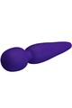 Sauve Silicone Massager - 7 Waterproof Hydrotherapy Patterns for Bath and Shower