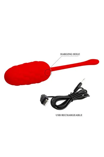 Uovo Vibrante in Silicone Super Morbido con 12 Funzioni | Piacere Intensivo