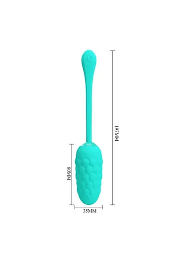 Silicone Vibrating Egg with 12 Functions | High-Quality Intimate Pleasure