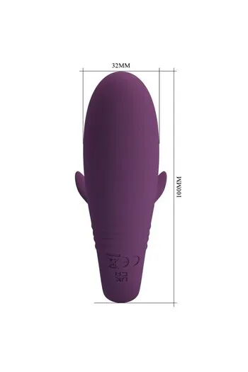 Rechargeable Couples Vibrator - 12 Vibration Modes for Maximum Pleasure