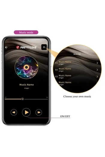 Rechargeable Couples Vibrator - 12 Vibration Modes for Maximum Pleasure