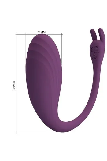 Rechargeable Love Egg with Pretty Love App - 12 Functions for Limitless Pleasure