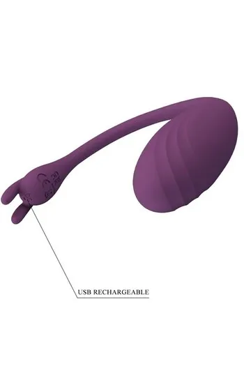 Rechargeable Love Egg with Pretty Love App - 12 Functions for Limitless Pleasure