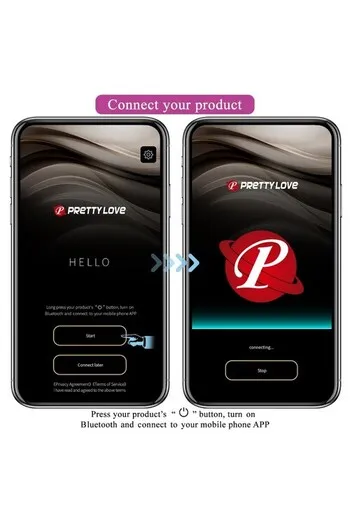 Rechargeable Love Egg with Pretty Love App - 12 Functions for Limitless Pleasure