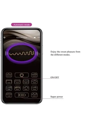 Rechargeable Love Egg with Pretty Love App - 12 Functions for Limitless Pleasure