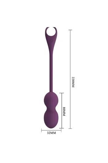 Bolle Kegel Vibranti Pretty Love - 12 Funzioni per Tonificare e Divertirti