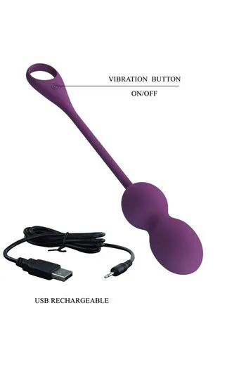 Bolle Kegel Vibranti Pretty Love - 12 Funzioni per Tonificare e Divertirti