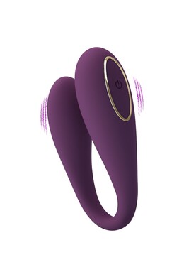 12-Function Silicone Vibrator - Rechargeable Sex Toy for Couples