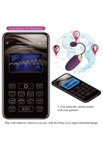 Uovo Vibrante con Controllo Remoto: Piacere Discreto in Movimento
