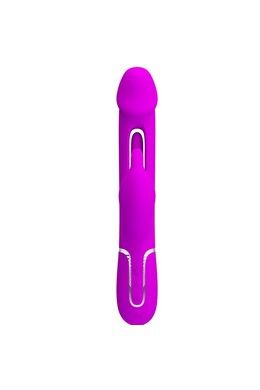 Vibratore Coniglio Ricaricabile - Doppio Motore per Piacere Completo | Pretty Love