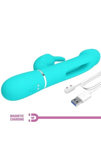 Vibratore Coniglio Ricaricabile con Doppio Motore | Esperienza Sensuale Completa