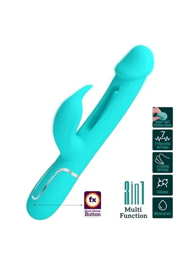 Vibratore Coniglio Ricaricabile con Doppio Motore | Esperienza Sensuale Completa