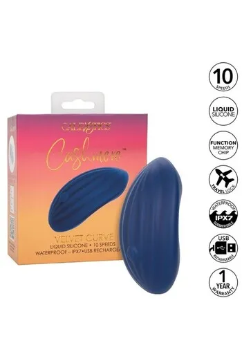 Cashmere Velvet Curve: Luxury Portable Massager with 10 Speeds