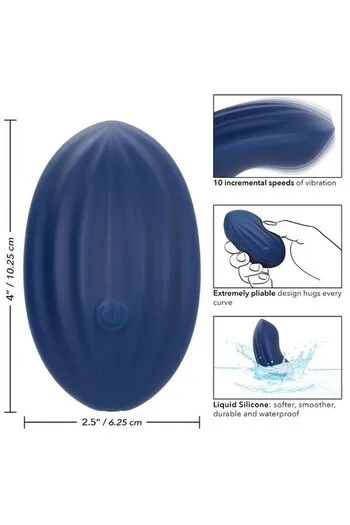 Cashmere Velvet Curve: Massaggiatore Portatile di Lusso con 10 Velocità