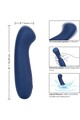 Cashmere Satin G: Powerful Massager in Liquid Silicone | CalExotics