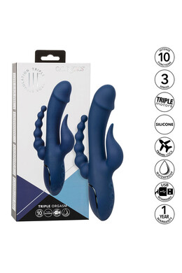 III Triple Orgasmo: Rechargeable Triple Action Massager for Extreme Pleasure