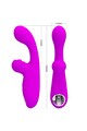 Vibratore Rabbit Multifunzione Pretty Love - Piacere Intenso e Versatile