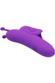 Vibratore a Dito Snail - 10 Modalità, Ricaricabile, Silicone Morado | Pretty Love