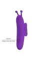 Vibratore a Dito Snail - 10 Modalità, Ricaricabile, Silicone Morado | Pretty Love
