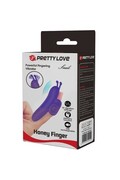 Vibratore a Dito Snail - 10 Modalità, Ricaricabile, Silicone Morado | Pretty Love