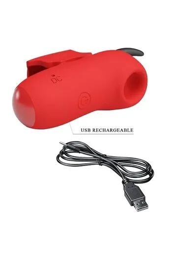 Rechargeable Mini Pleasure Toy - Total Control with 10 Functions